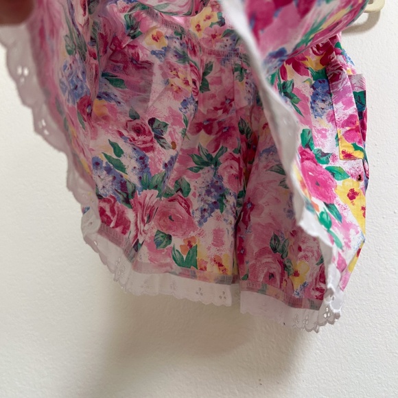 VINTAGE KOKOMO KIDS Toddler Girl Pink‎ Floral Dress - size 18 Months - adorable - Picture 8 of 12